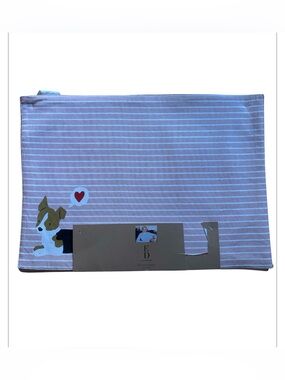 Ellen Degeneres | Pink & White Striped Set Of 4 Placemats | Dog Front Design NWT